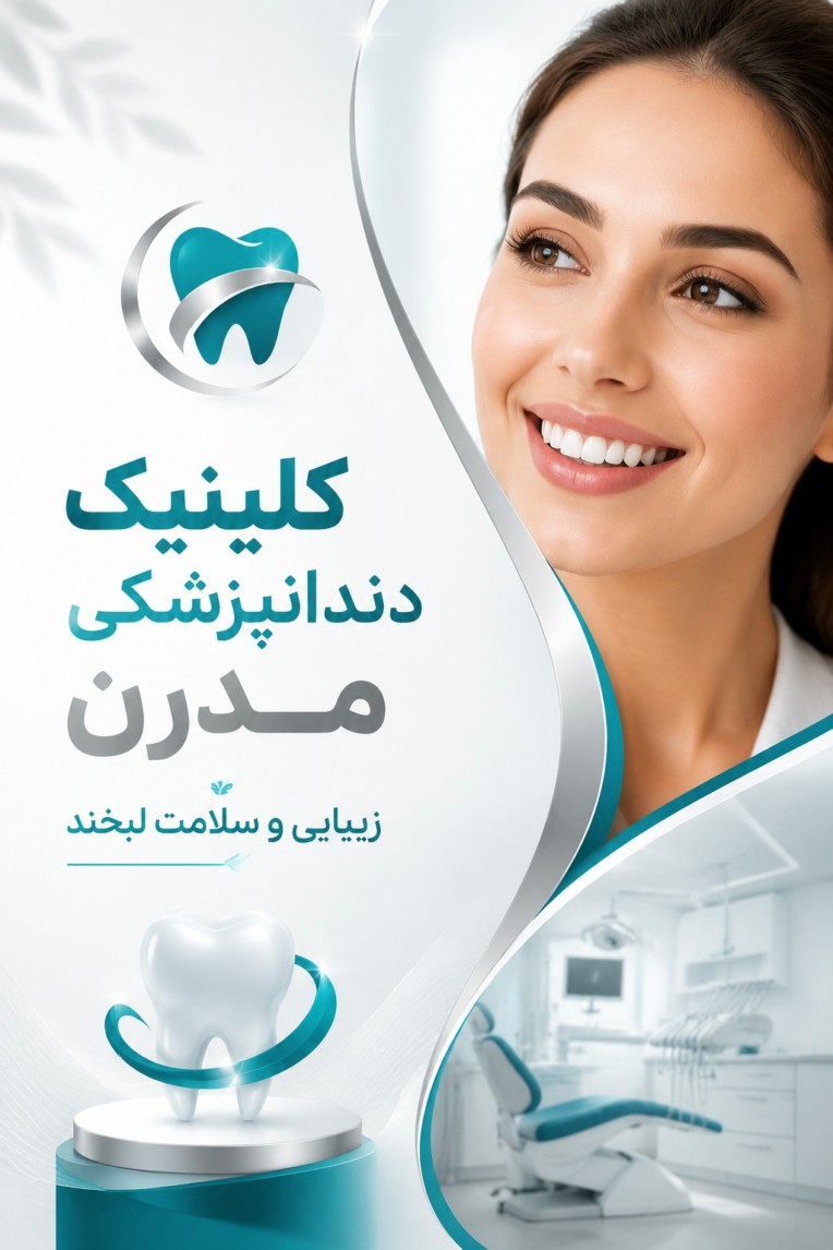 طراحی پوستر اختصاصی دندانپزشکی