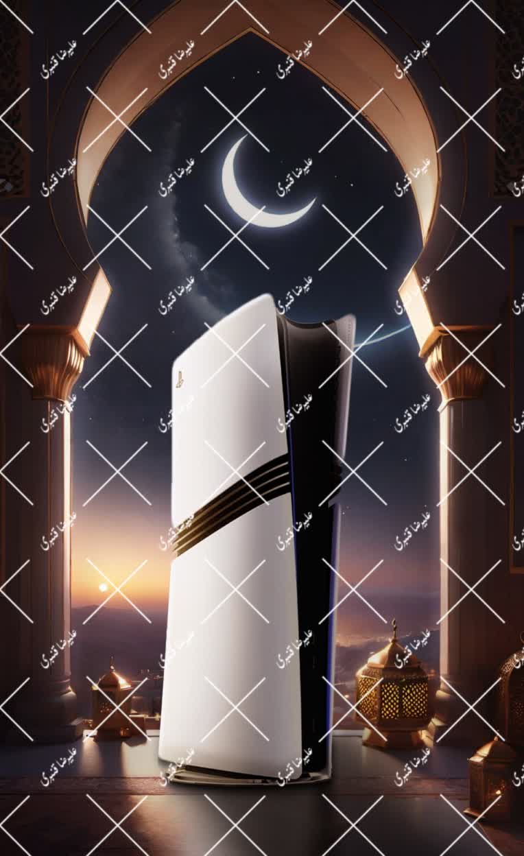 ساخت فوتومونتاژ برای دستگاه ps5