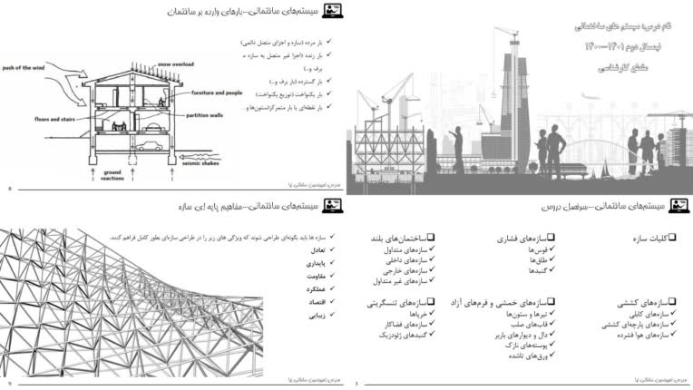 تولید محتوای آموزشی و تهیه پاورپوینت آن