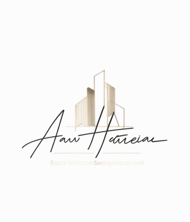 طراحی لوگو حرفه ای برای املاک.