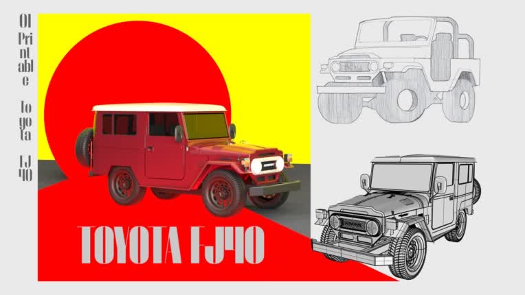 مدلسازی Toyota Fj 40 توسط نرم افزار راینو