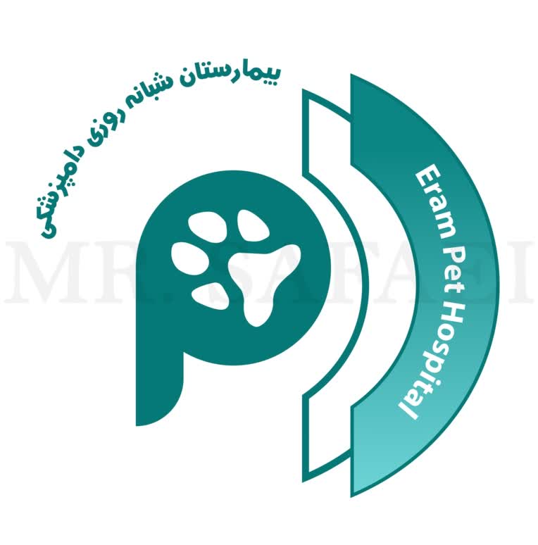 طراحی لوگو بیمارستان شبانه روزی دامپزشکی