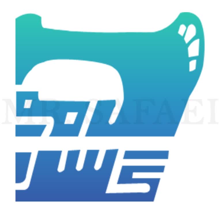 طراحی لوگو گرافیکی خیاطی لباس های مردانه و زنانه
