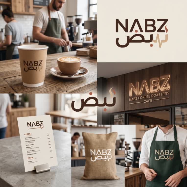 طراحی لوگو و دکوراسیون داخلی کافی شاپ