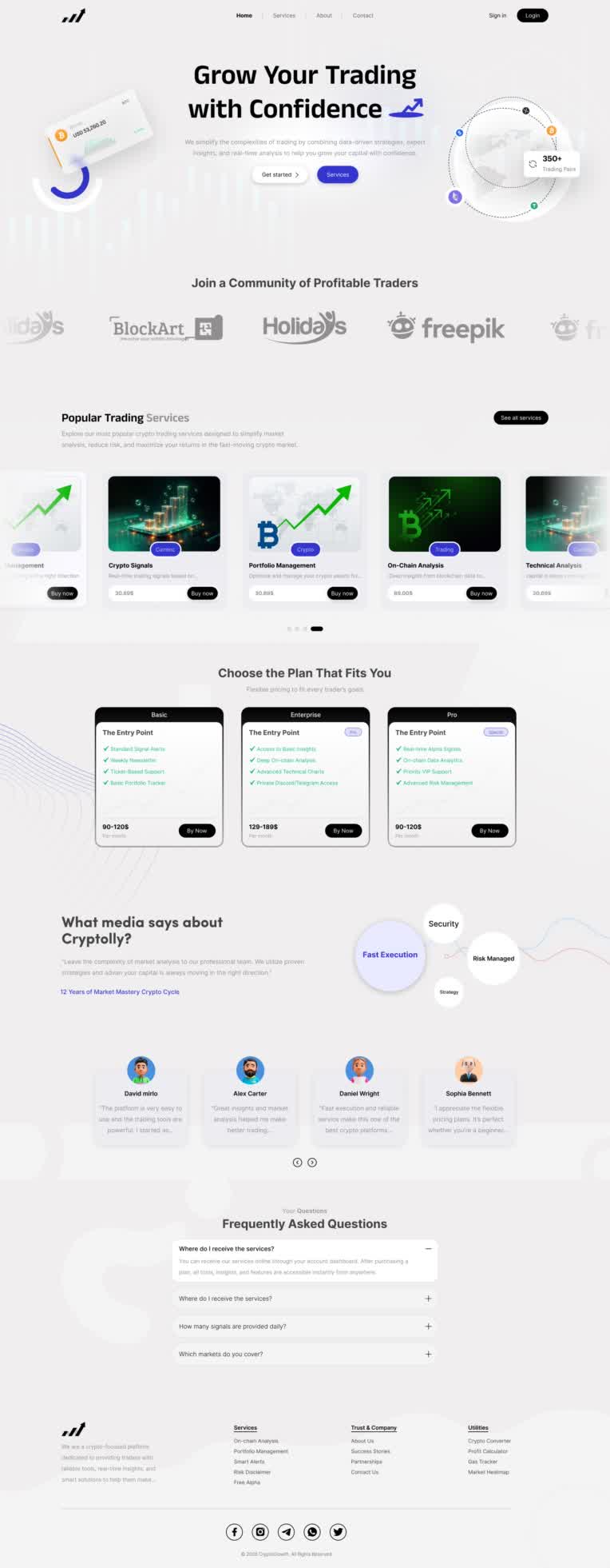 طراحی جامع رابط و تجربه کاربری (UI/UX) برای یک پلتفرم مدرن معاملاتی در بازار فارکس