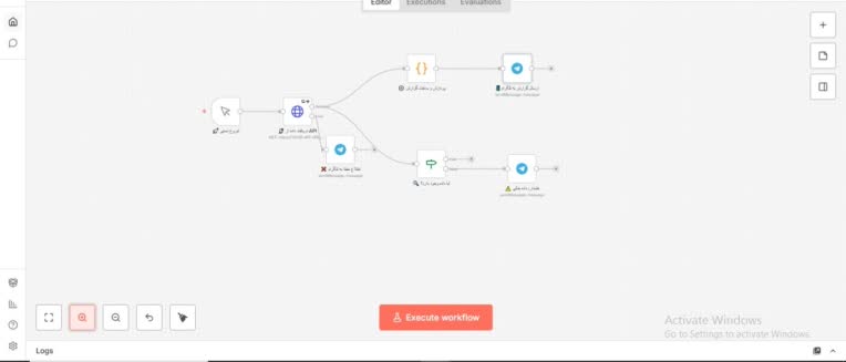 گزارش‌گیری خودکار از API و ارسال به تلگرام