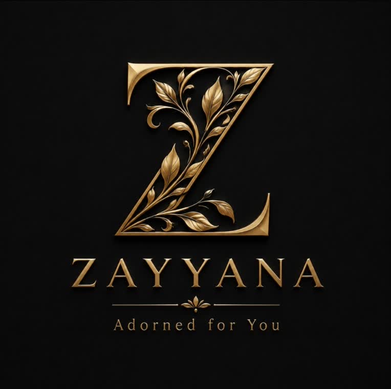 طراحی لوگوی لوکس و مینیمال برند ZAYYANA طراحی لوگو تایپ و هویت بصری برند ZAYYANA طراحی لوگوی پریمیوم و مدرن برند اکسسوری ZAYYANA