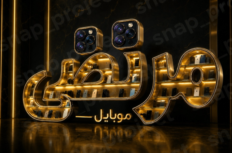 طراحی بنر و لوگو فروشگاه موبایل