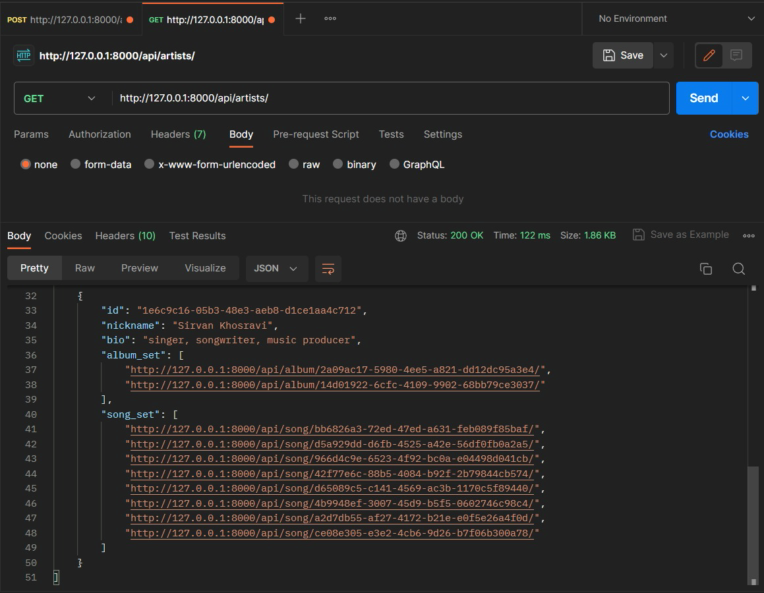 طراحی و توسعه وب‌سایت اشتراک‌گذاری موسیقی با Django و REST API