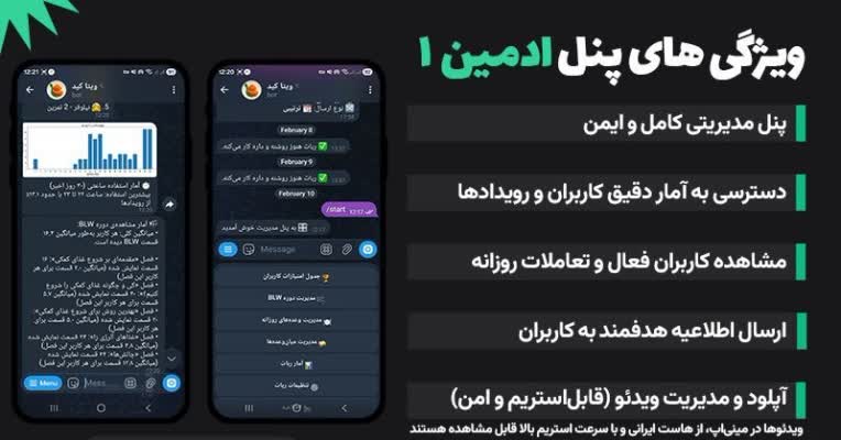 ربات تلگرامی و مینی‌اپ ویتاکید
