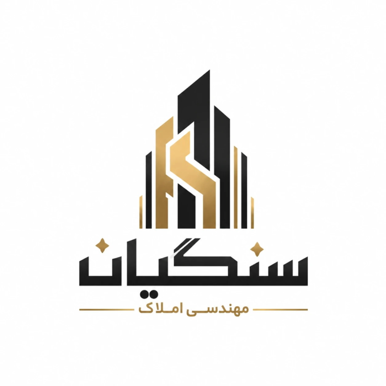طراحی لوگوی مدرن برای دپارتمان املاک سنگیان