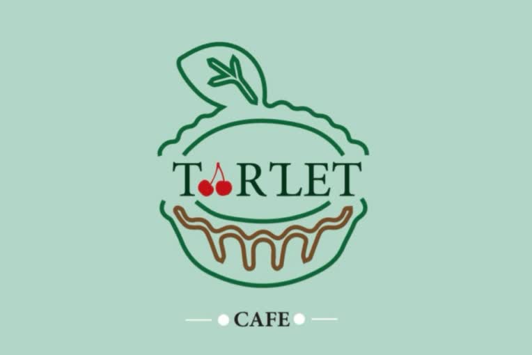طراحی هویت بصری و لوگوی کافه «تارتلت»