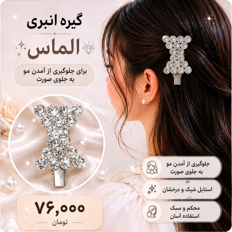 طراحی کاور محصول کانال گیره و گل سر