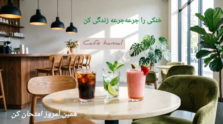 طراحی استوری تبلیغاتی کافه برای اینستاگرام