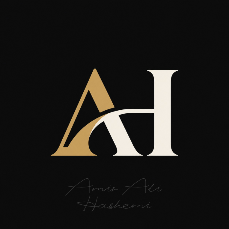 طراحی لوگو مونوگرام با حروف A&H