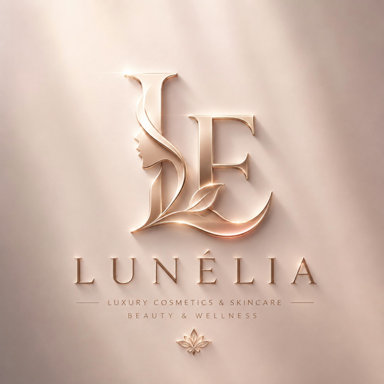 Ultra-Luxury Cosmetic Brand Identity & Logo Design for High-End Skincare Brand (LUNÉLIA)