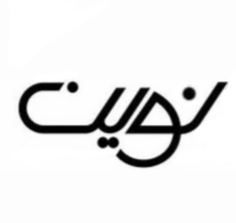 لوگو تایپ   با اسم نوین. برای کسب کار