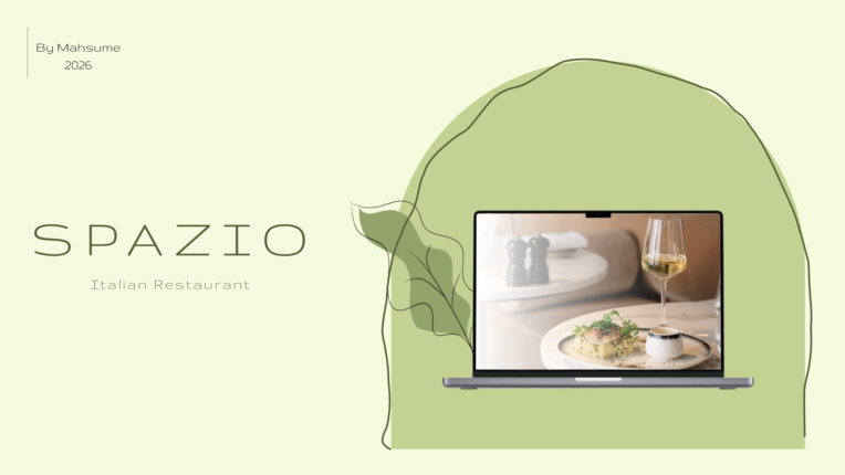 Spazio – Italian Restaurant Web App