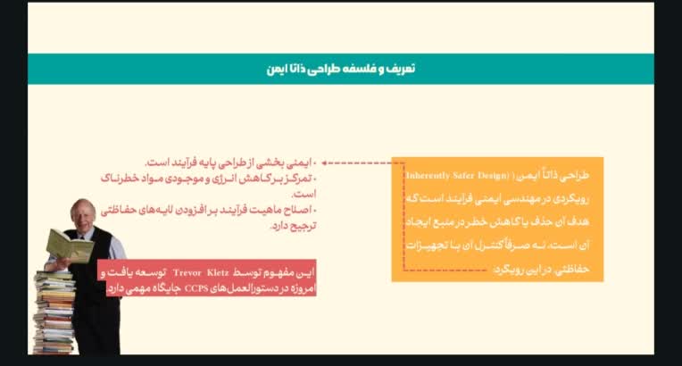 پاورپوینت در زمینه راهکارهای طراحی ذاتا ایمن