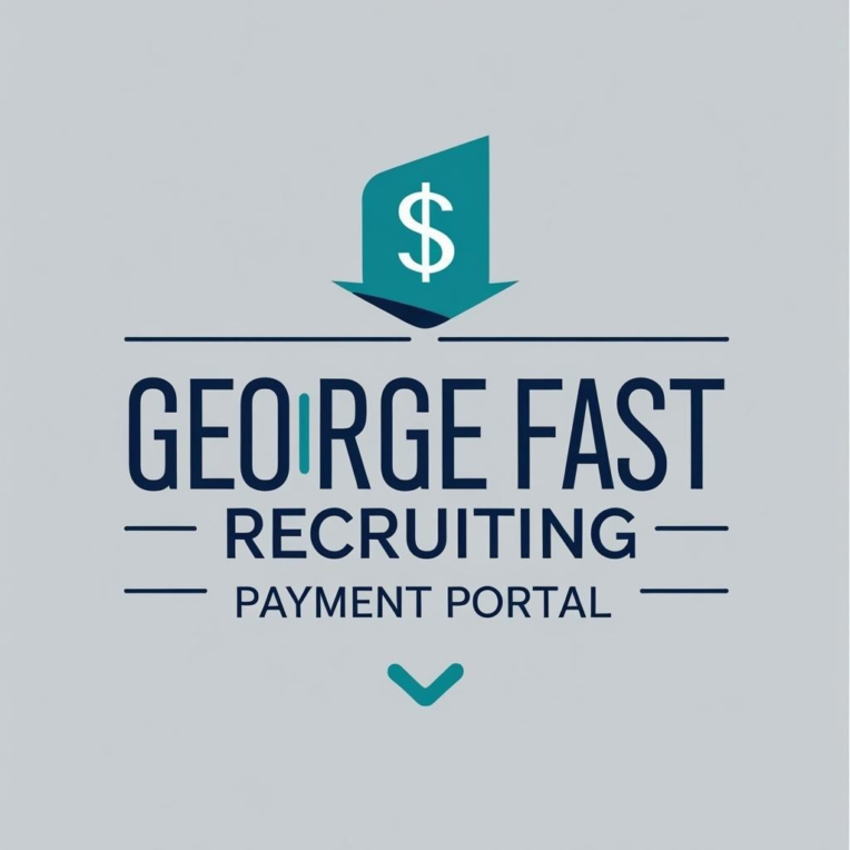 طراحی لوگو برایGeorge Fast Recruiting Payment Portal