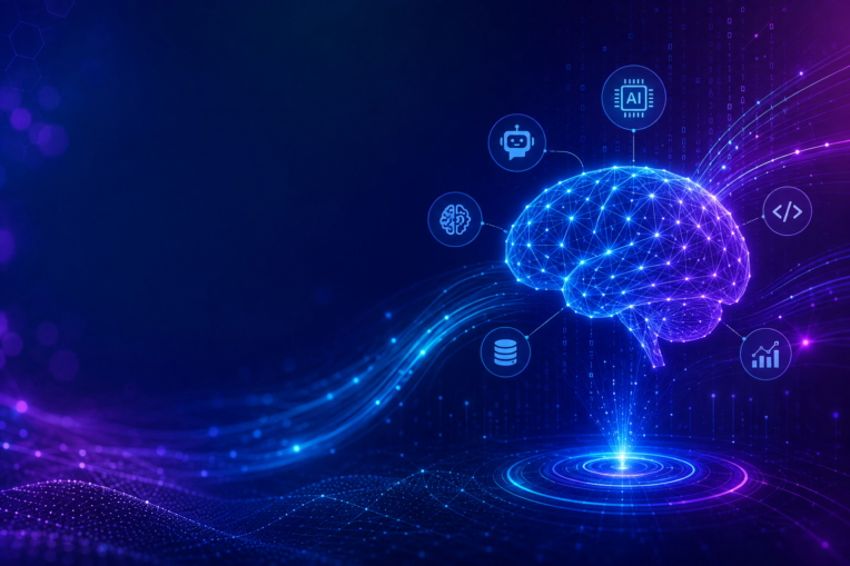 طراحی پاورپوینت آموزشی هوش مصنوعی (AI) | دو زبانه