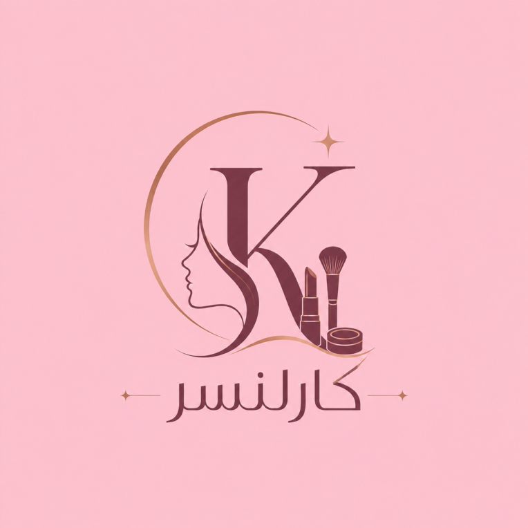 طراحی لوگو مینیمال فروشگاه لوازم آرایشی