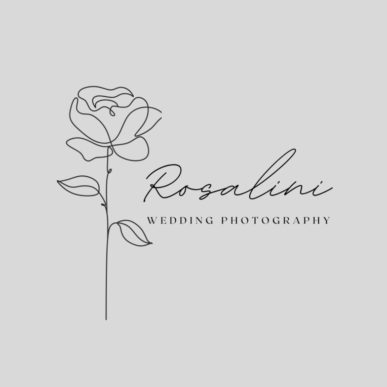 دیزاین لگو عکاسی عروسی برند rosa