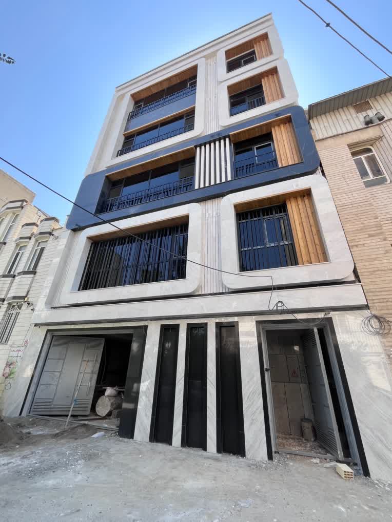 طراحی و اجرای نمای مدرن ترکیبی