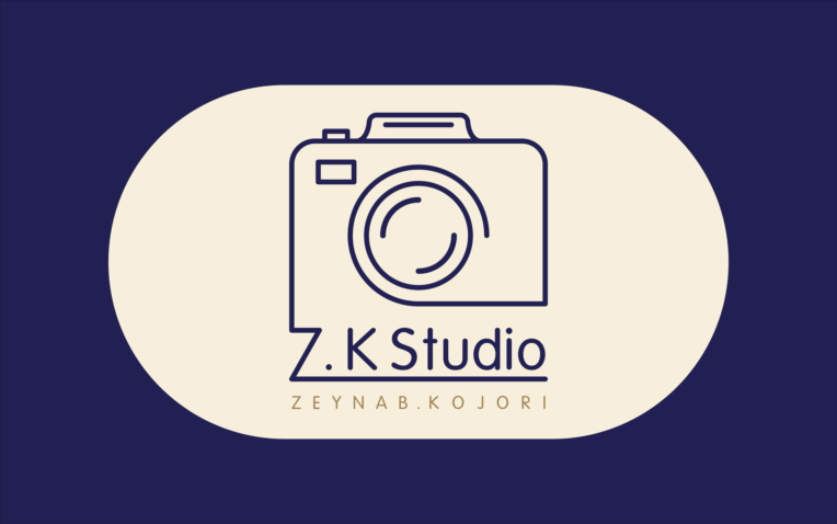 طراحی لوگو و هویت بصری برند "Z.K Studio"