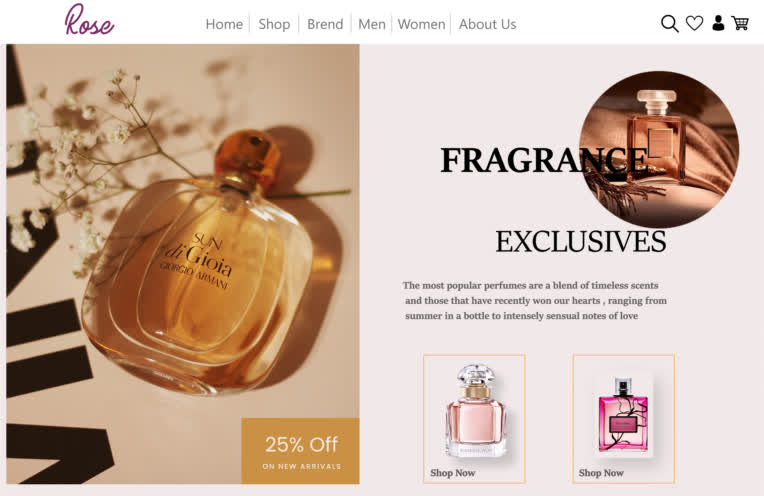 طراحی UI / UX سایت فروشگاهی اختصاصی