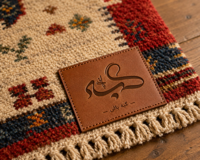 طراحی لوگو و هویت بصری اختصاصی برای برند گبه بافی