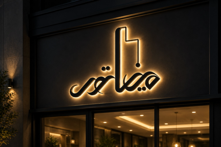 طراحی لوگوتایپ مینیاتور با رویکرد مینیمال و الهام از خوشنویسی فارسی