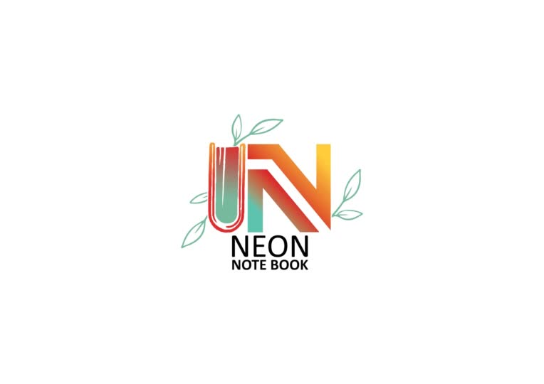 طراحی برندینگ و لوگو انلاین شاپ NEON NOTE BOOK
