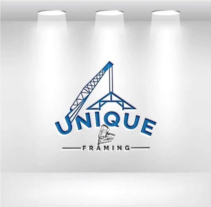 لوگوی شرکت ساخت اسکلت و بنای ساختمان یونیک