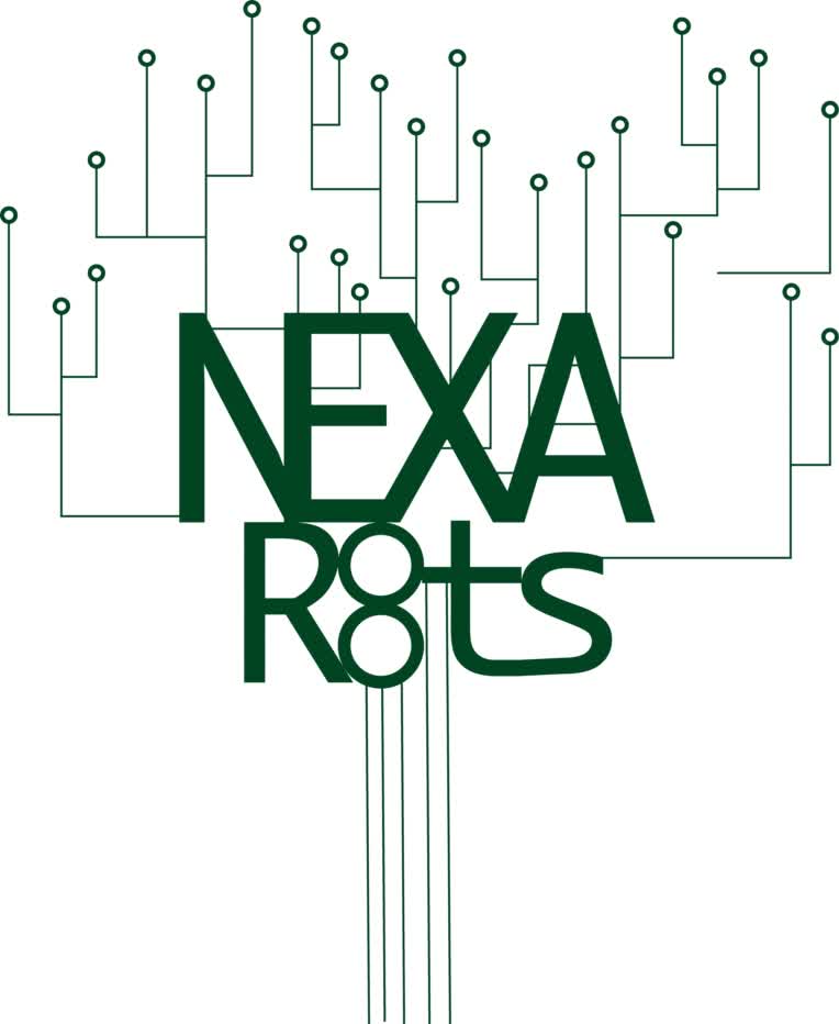 طراحی لوگو Nexa Roots | برند اکوتک (Eco-Tech)
