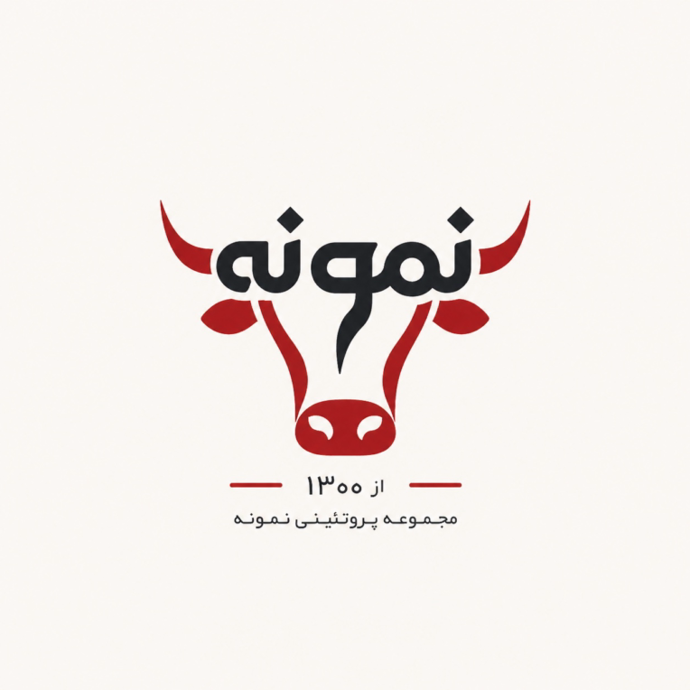 طراحی لوگو برای مجموعه پروتئینی نمونه