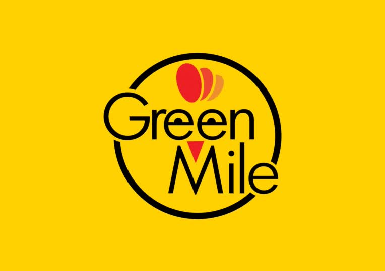 طراحی لوگو  پاچینی مسیر سبز ( green mile) شیراز