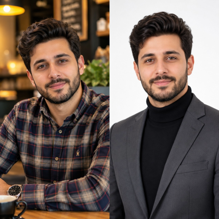 تبدیل عکس معمولی موبایلی به عکس پرسنلی استاندار