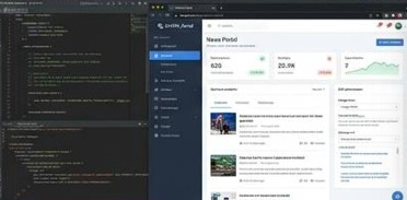 سیستم مدیریت محتوای سفارشی با PHP و Laravel برای پورتال خبری پربازدید