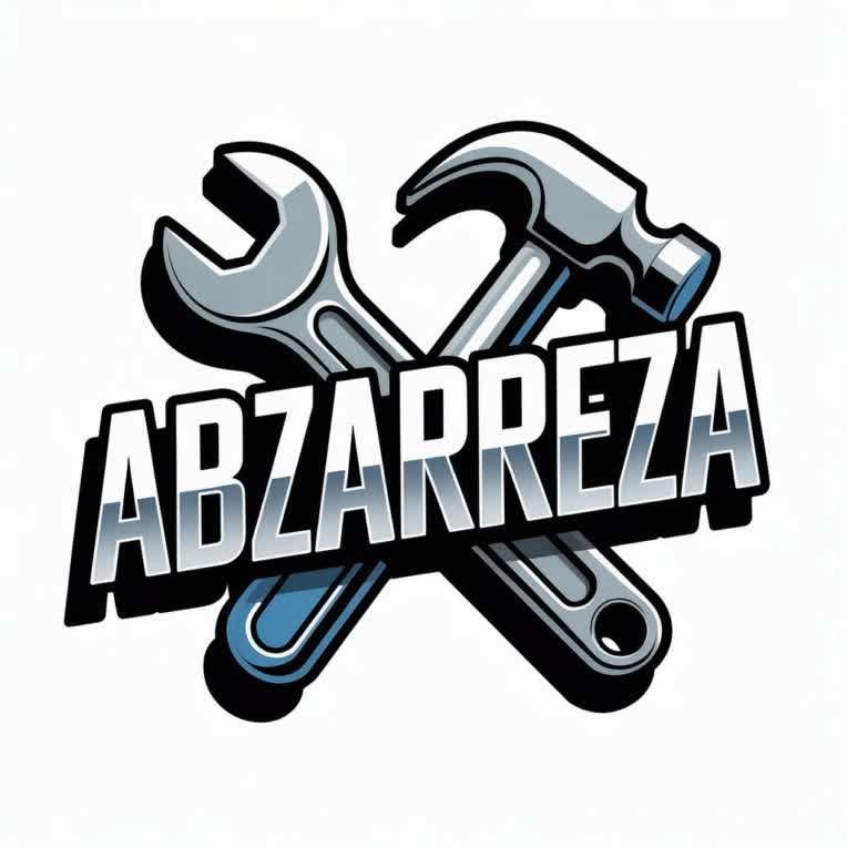 طراحی لوگو برای ابزارفروشی ABZARREZA