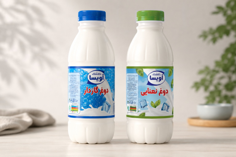 طراحی بسته‌بندی و پکیجینگ محصولات لبنی