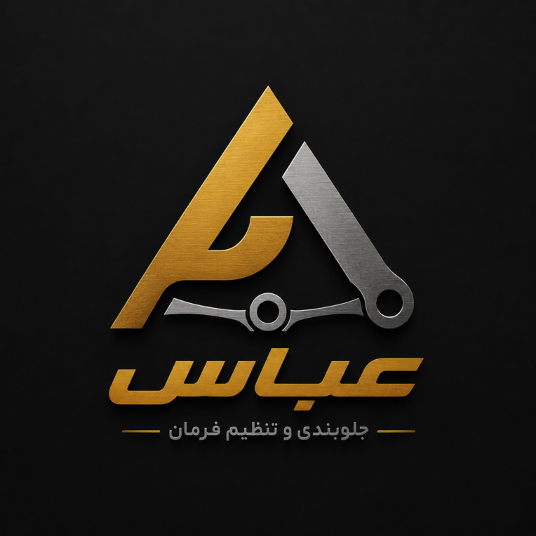طراحی لوگو انتزاعی، ترکیبی، برای مکانیکی ها
