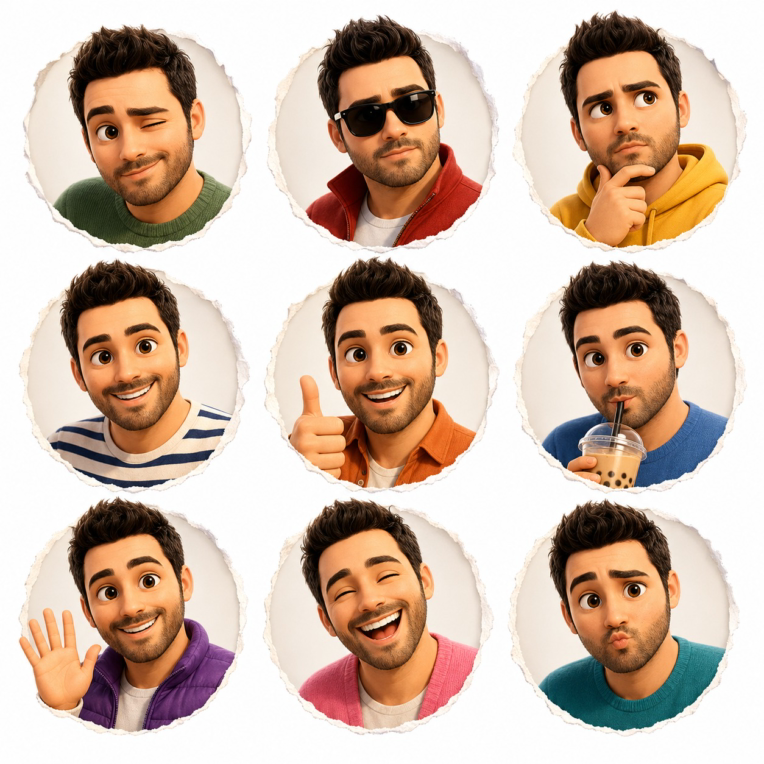 Pixar-inspired 3D Character Design