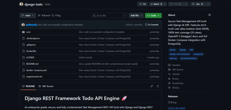 TaskFlow — موتور مدیریت وظایف RESTful با معماری امن و چندلایه
