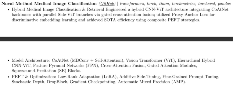 Noval Method Medical Image Classification