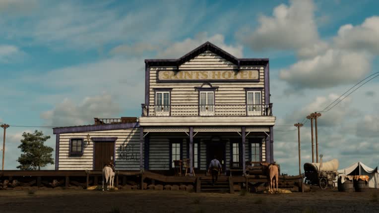 Creat valentine city of red dead 2