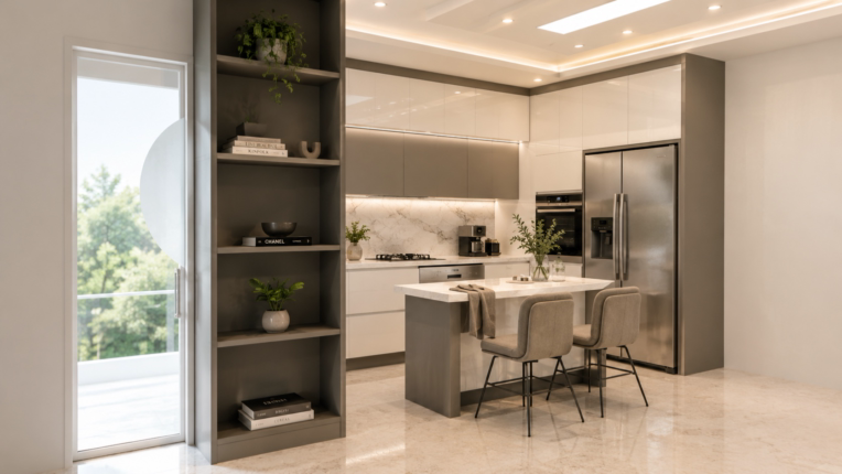 طراحی کابینت و کمد دیواری و تی وال