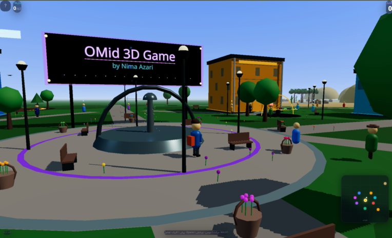 توسعه بازی سه‌بعدی 3D تحت وب OMid 3D Game | React & Three.js