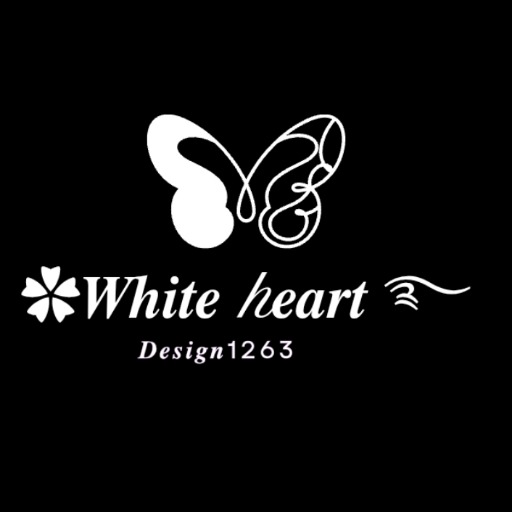 طراحی پوستر تبلیغاتی نئونی برای برند White Heart Design | طراحی گرافیک و ادیت عکس