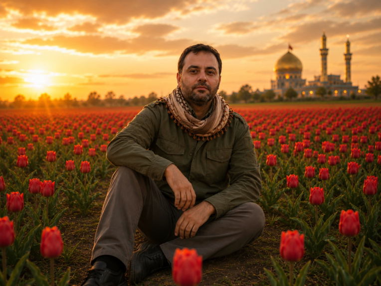 تصویرسازی برای یادواره شهید کریمی